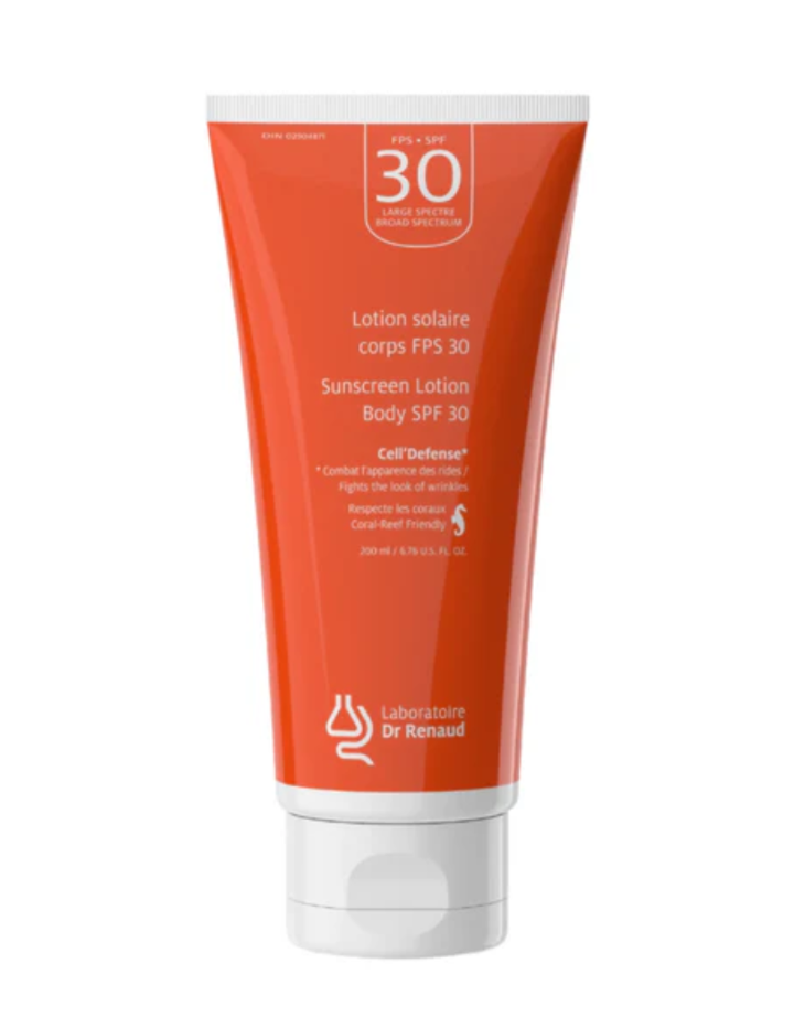 Lotion solaire FPS 30 corps
