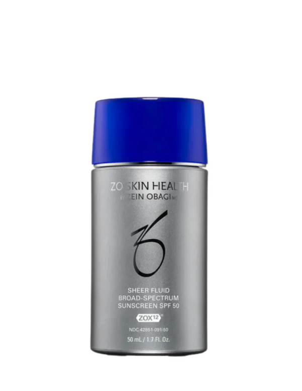 ZO sheer fluide broad spectrum sunscreen fps 50