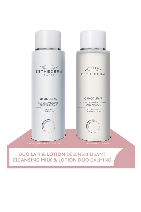 Duo Lait Démaquillant Désensibilisant & Lotion Désensibilisante sans Alcool