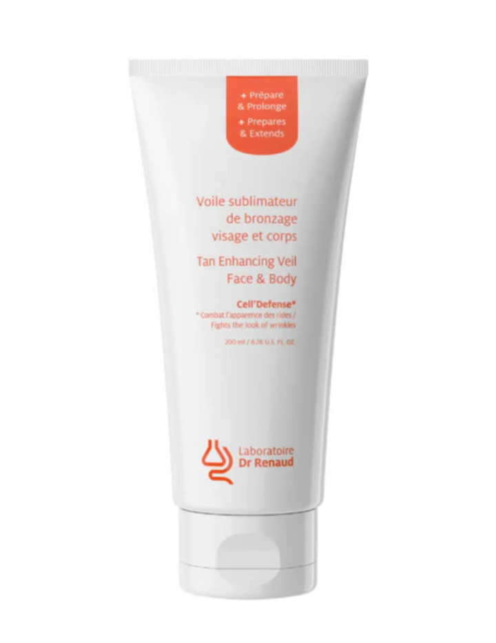 Voile sublimateur de bronzage visage et corps