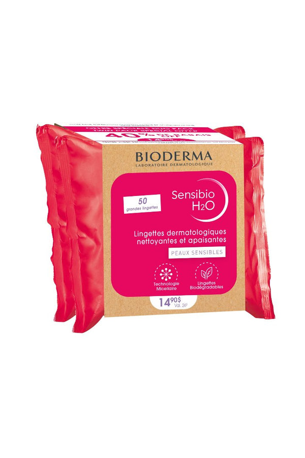 Duo Lingettes Sensibio
